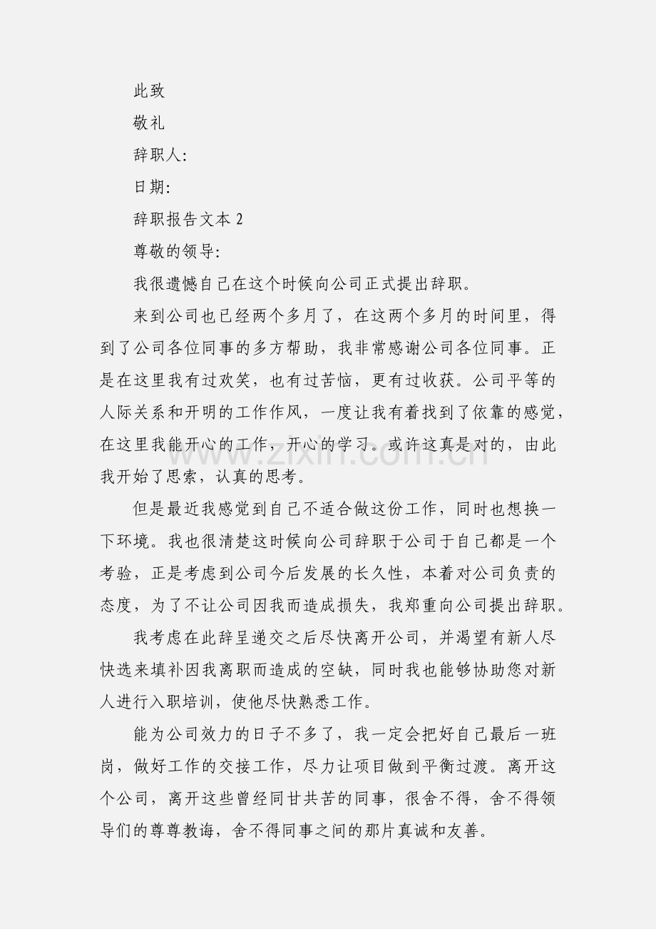 辞职报告文本 (1).docx_第2页