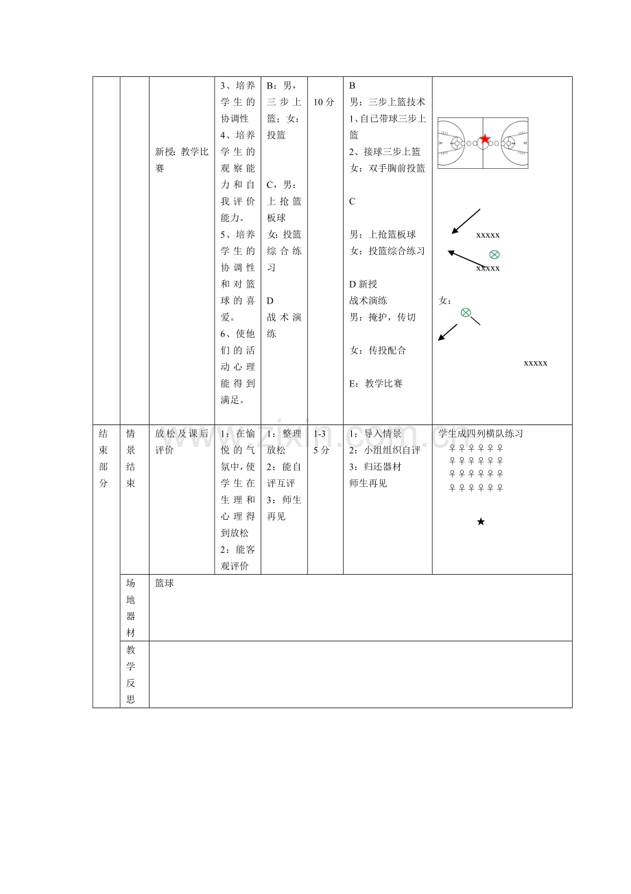 体育与健康实践课教案11.doc_第2页