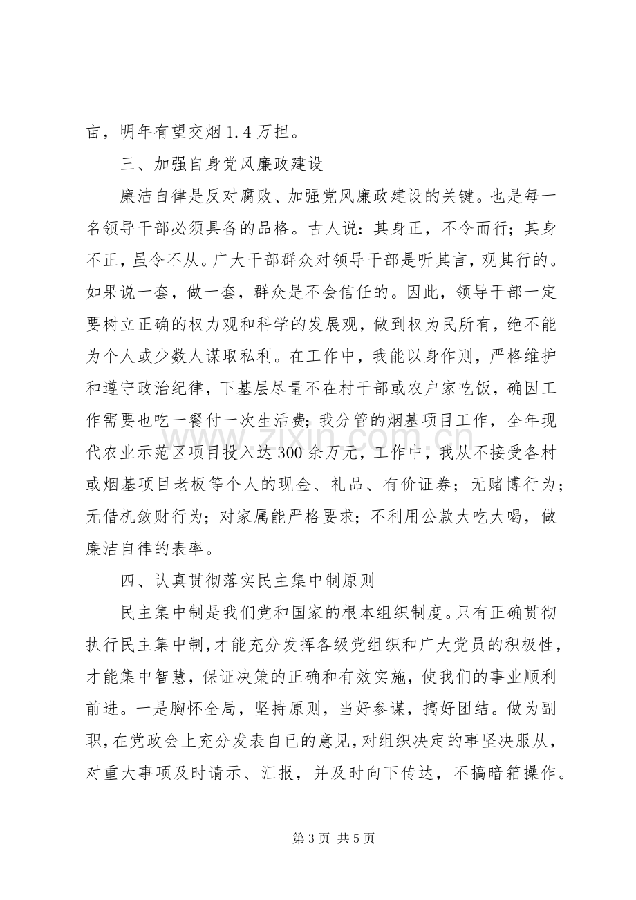 副乡长个人年终述职述廉报告范文.docx_第3页