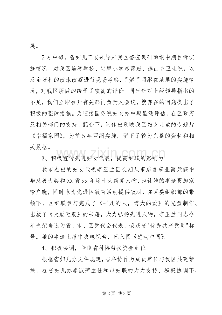 妇联主席个人述职报告.docx_第2页