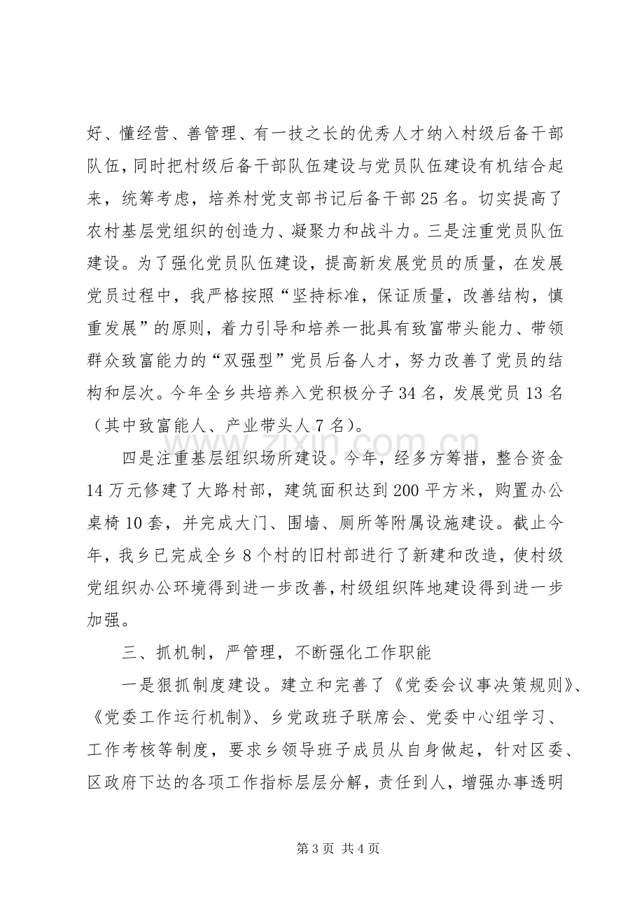 党支部书记XX年述职报告.docx_第3页