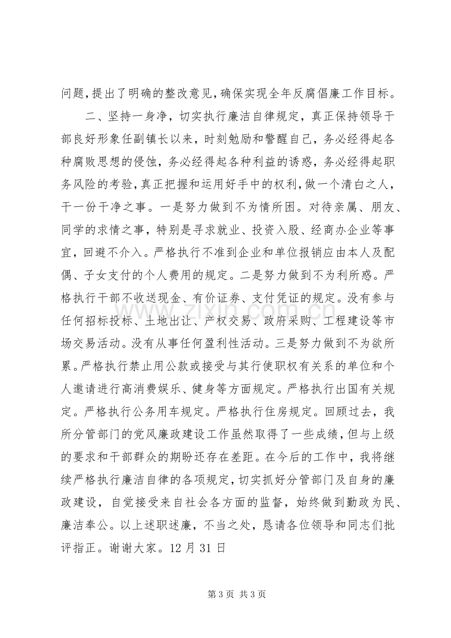 副镇长兼派出所所长年度述职述廉报告.docx_第3页