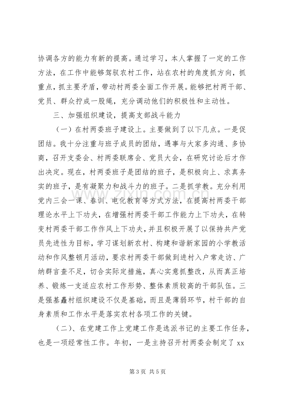 村书记个人述职报告.docx_第3页