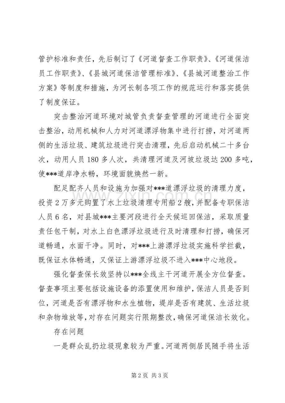 XX年河长制工作述职报告.docx_第2页