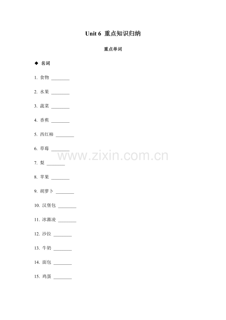 Unit-6-重点知识归纳.doc_第1页