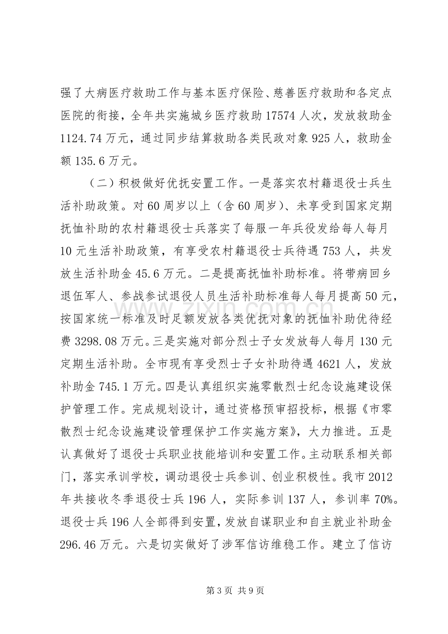 民政局领导干部述职述廉报告.docx_第3页