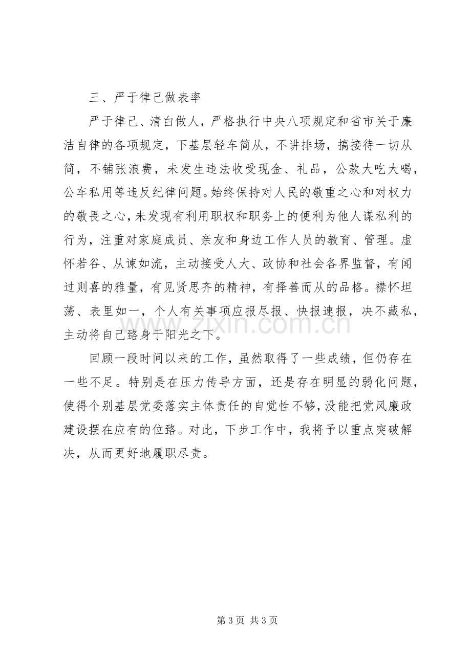 纪委书记XX年述职述廉述德报告.docx_第3页