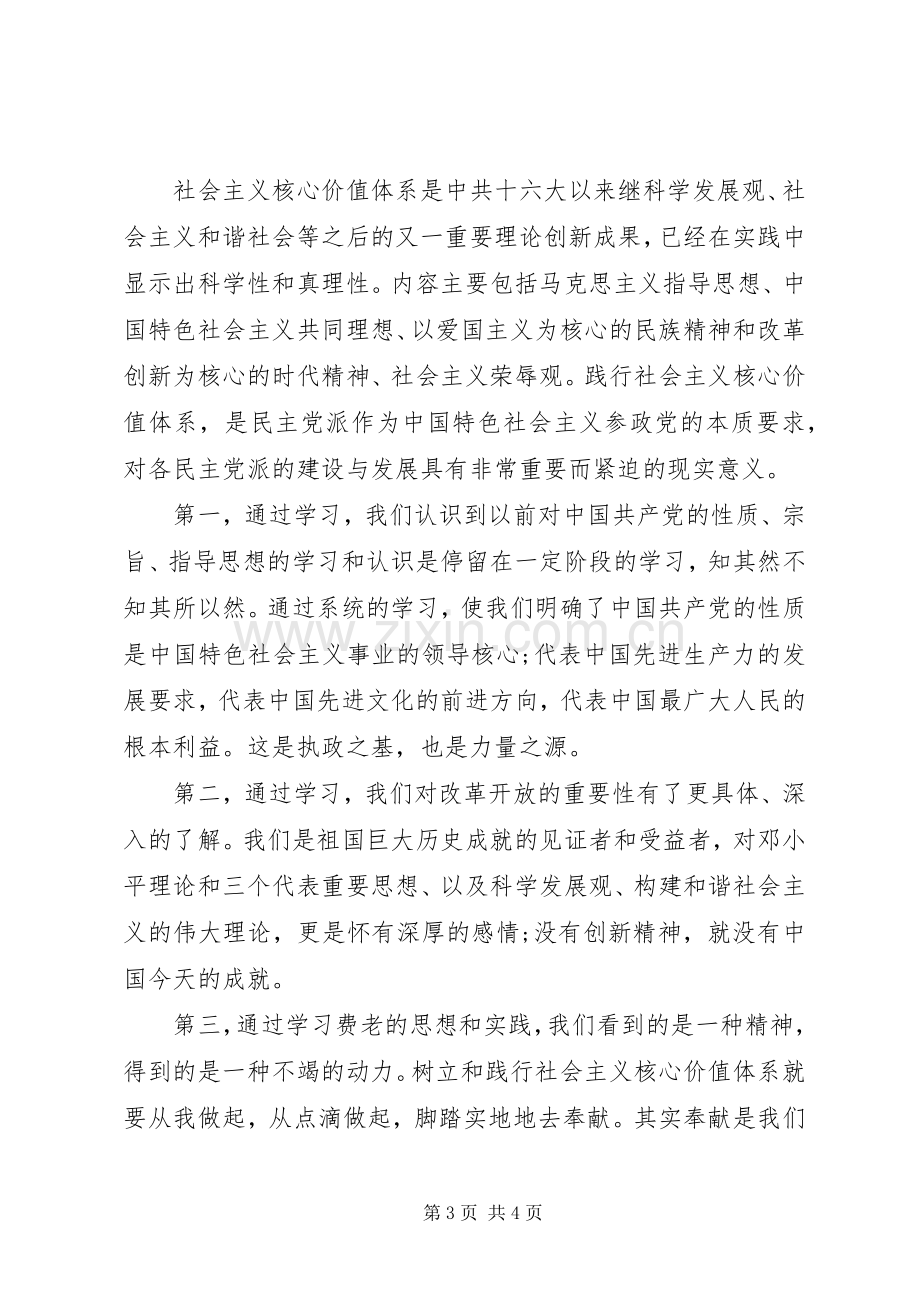 社会主义核心价值观心得体会（2篇）.docx_第3页