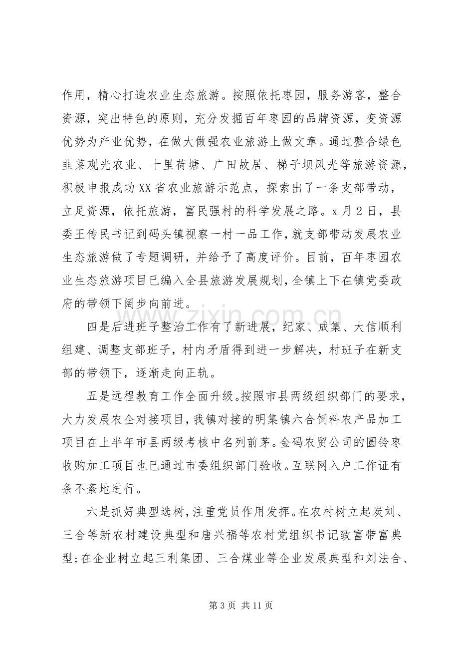 20XX年乡镇领导个人述职述廉报告范文.docx_第3页