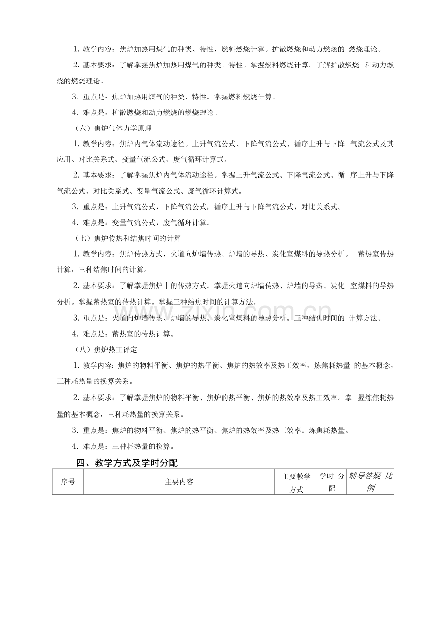 《炼焦学课程》课程教学大纲.docx_第3页