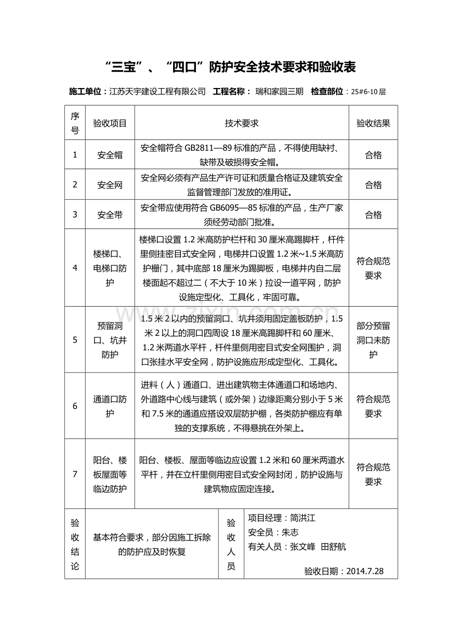 三宝、四口验收表.doc_第2页