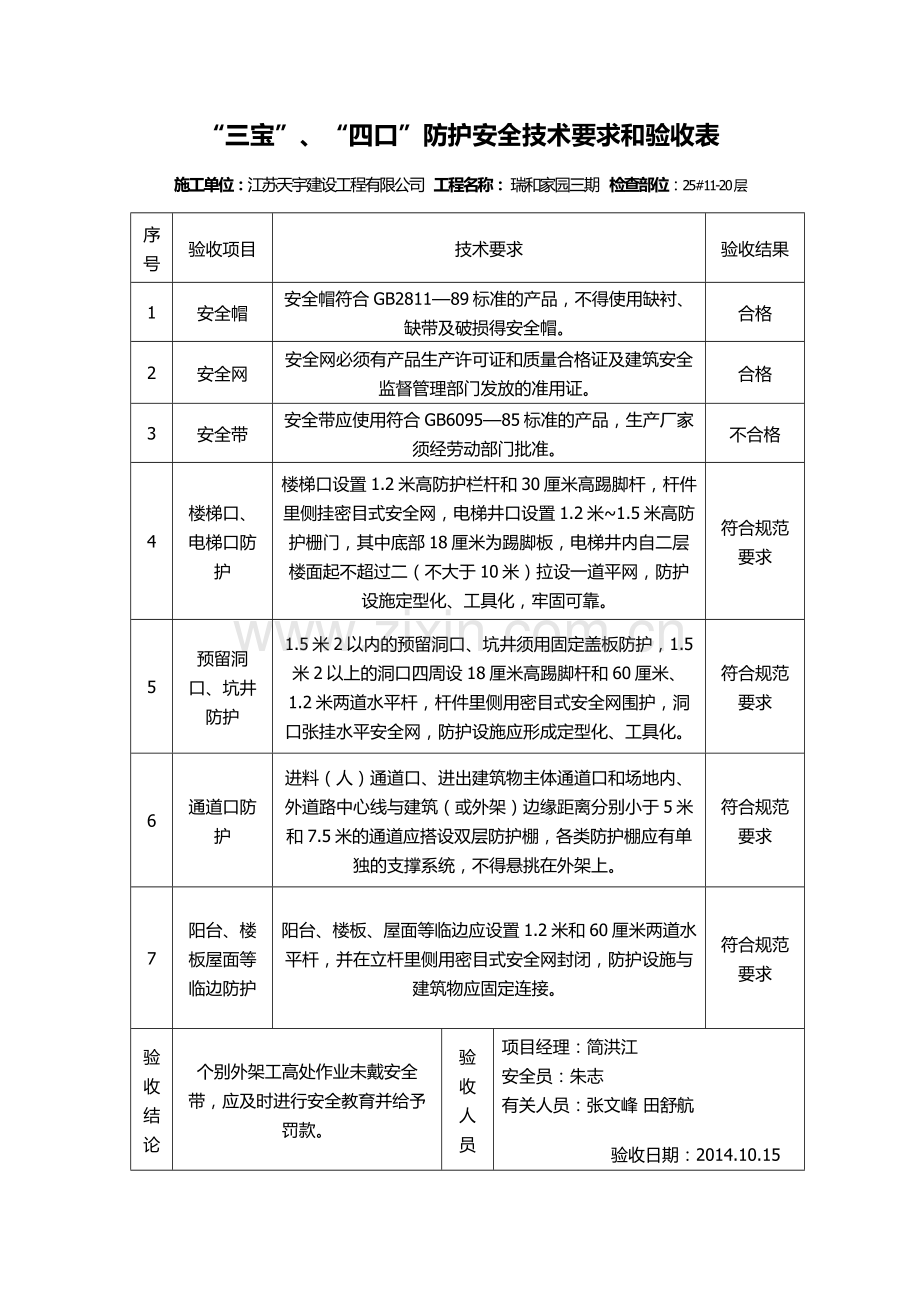 三宝、四口验收表.doc_第3页