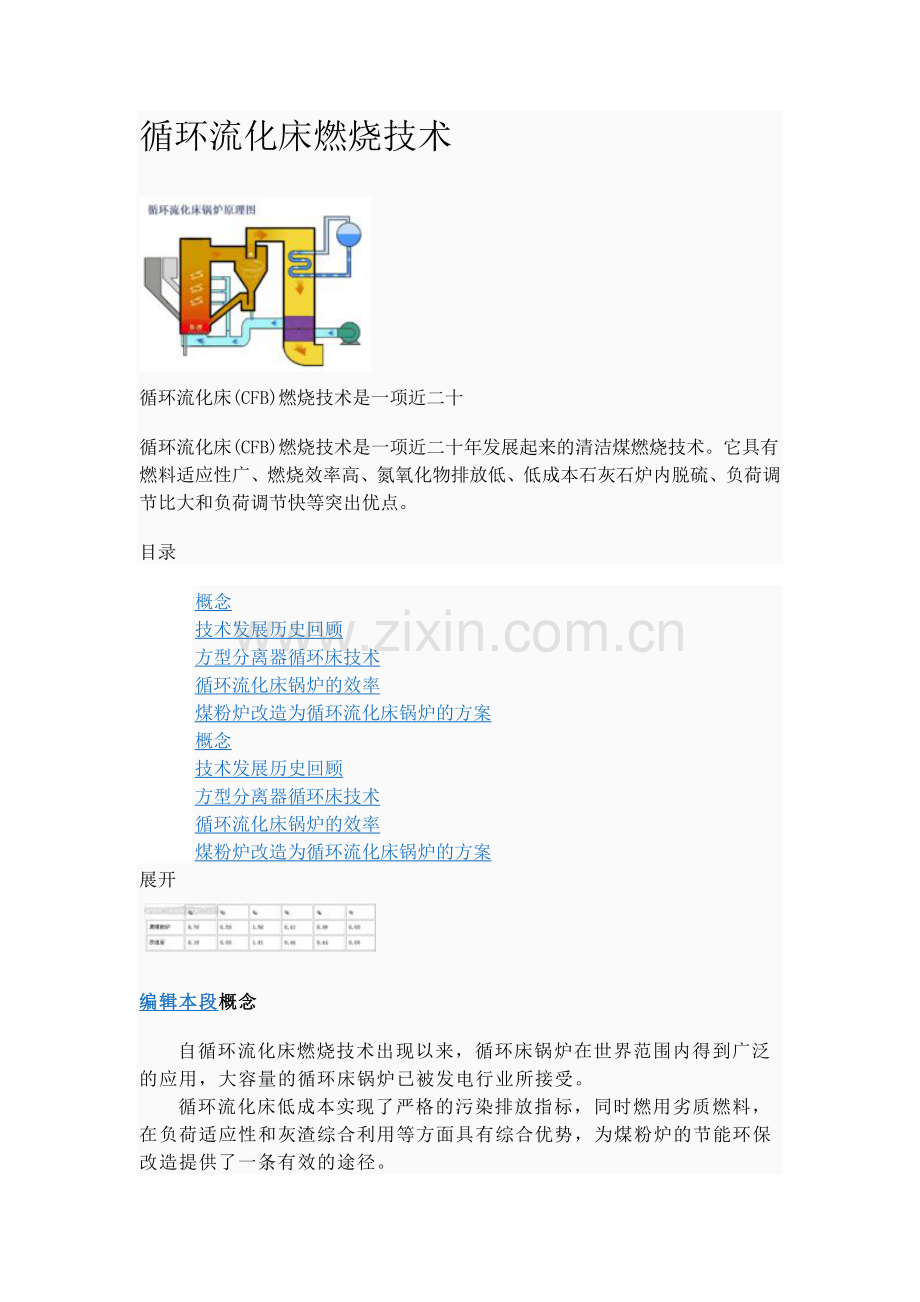 循环流化床燃烧技术.doc_第1页