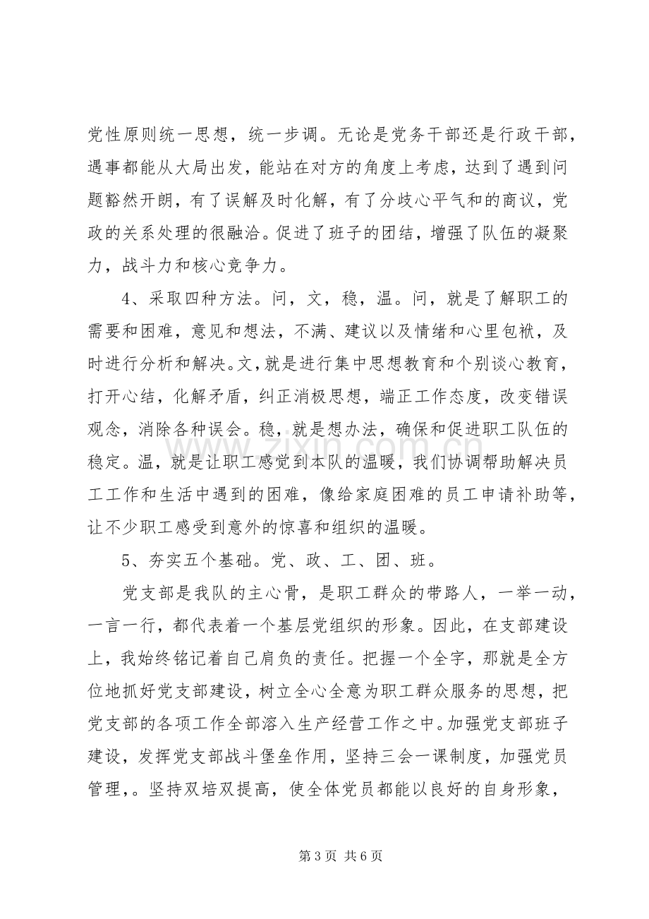 XX年村支部书记党述职报告.docx_第3页