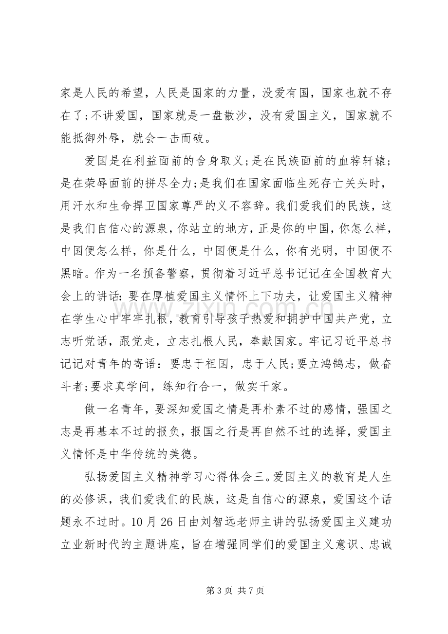 弘扬爱国主义精神青少年学习心得体会4篇.docx_第3页