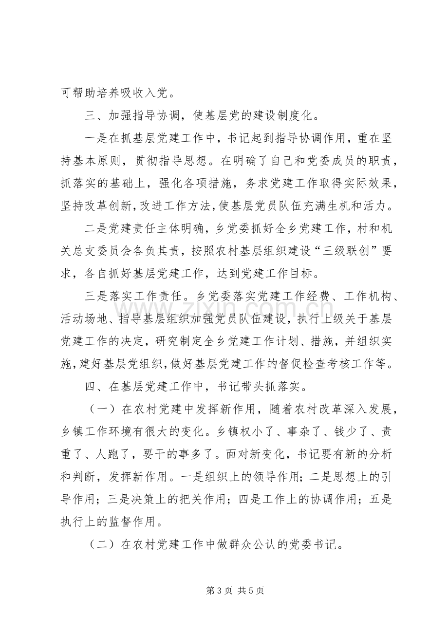 乡书记党建工作述职报告.docx_第3页