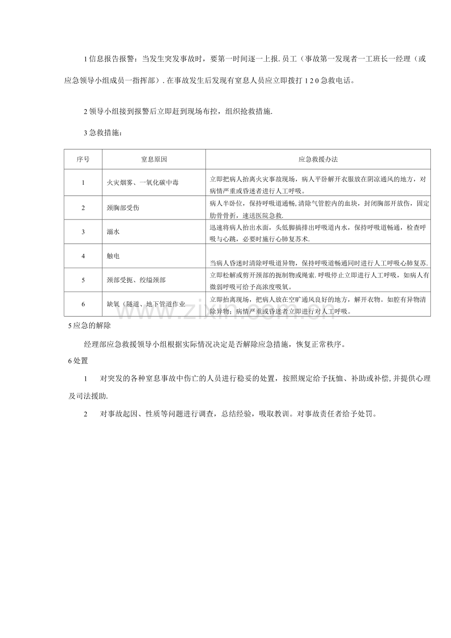 应急预案窒息事故应急预案.docx_第2页