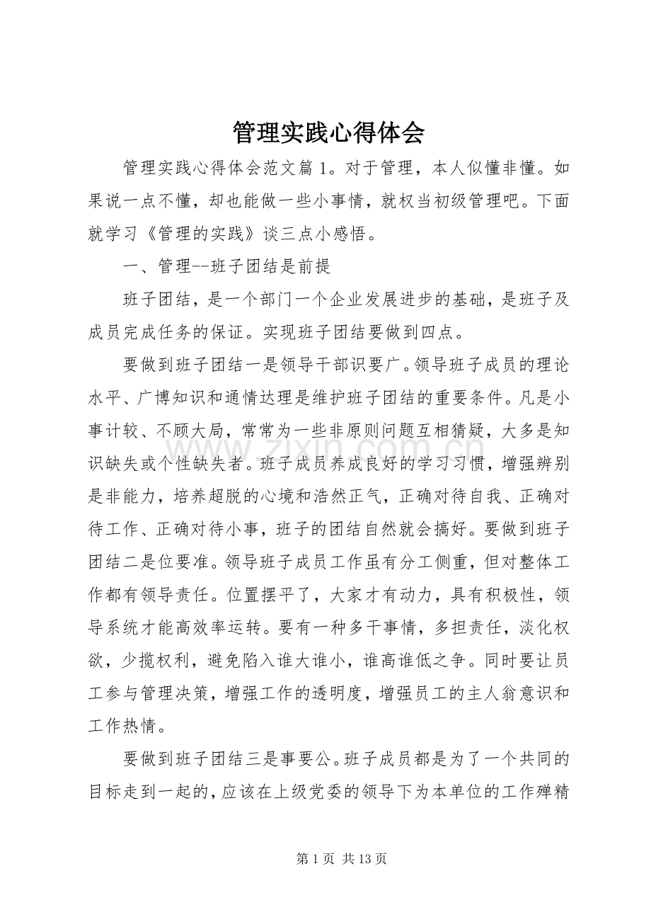 管理实践心得体会.docx_第1页