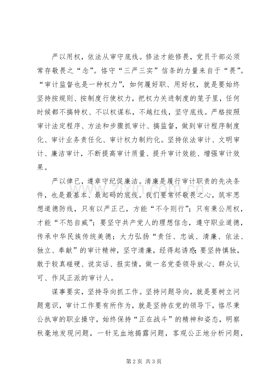 审计工作者践行三严三实心得体会.docx_第2页