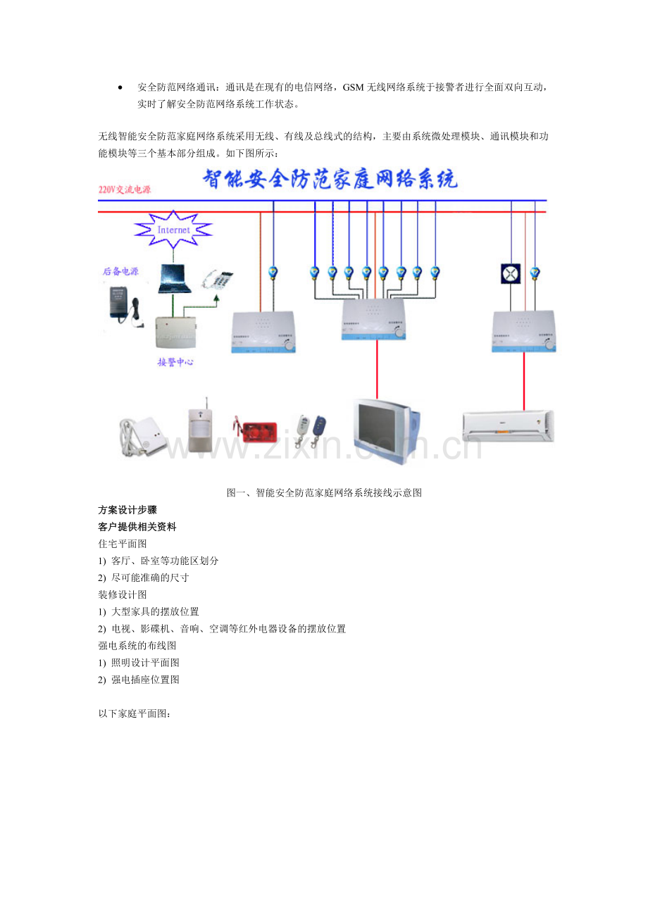 智能家居防盗报警家电控制系统方案.doc_第2页