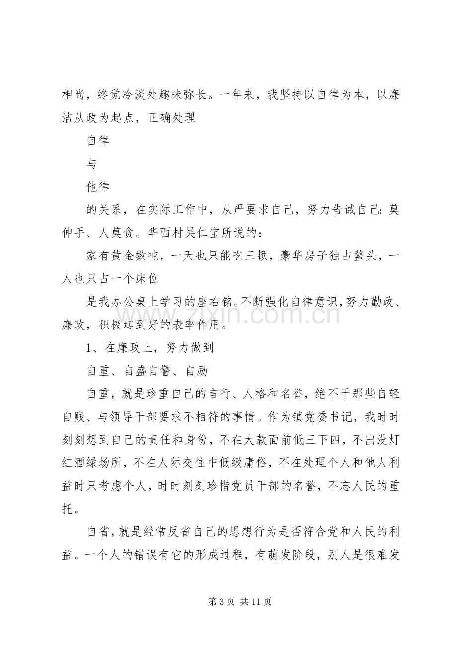 乡镇党委书记年度述职报告.docx_第3页