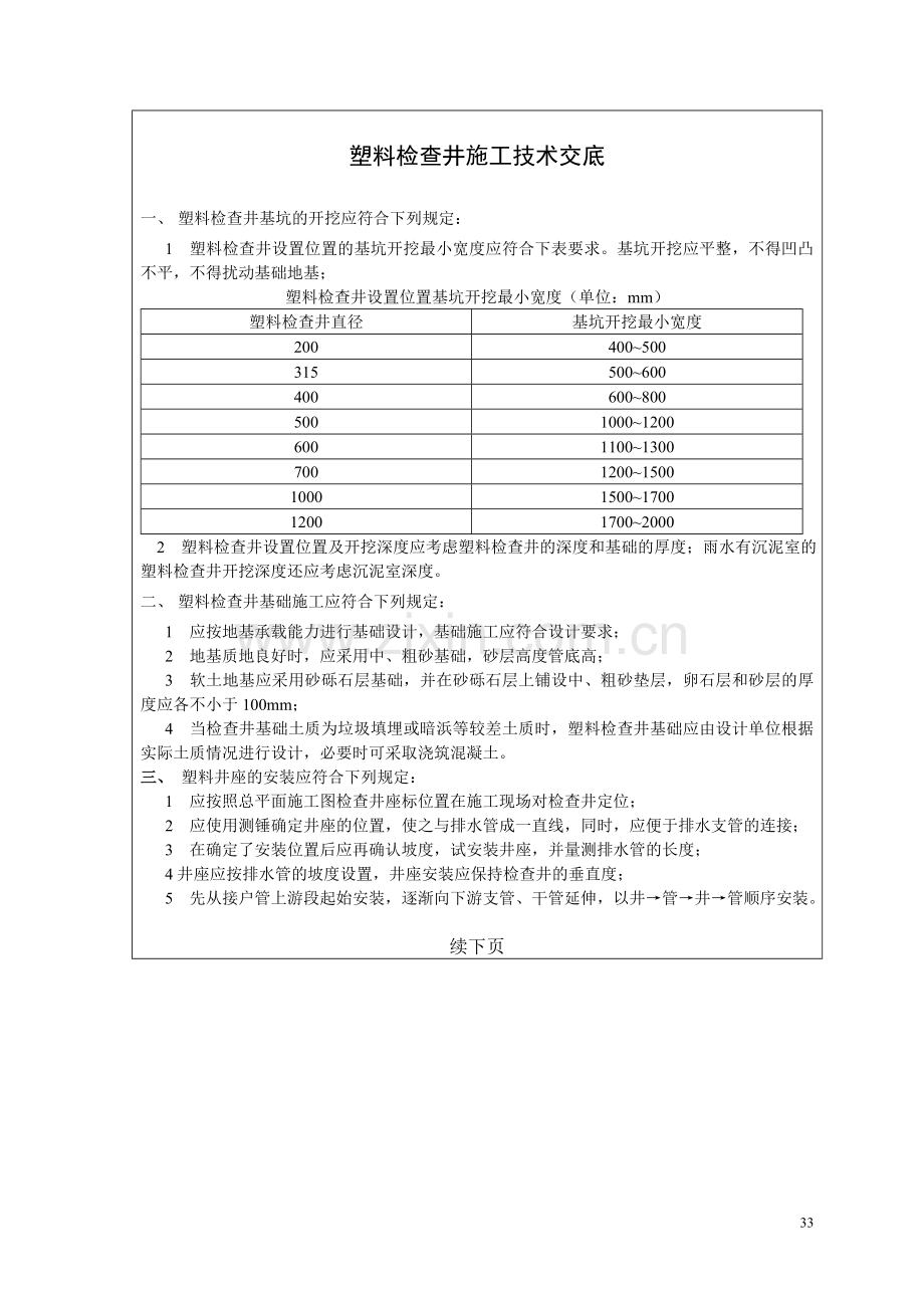 塑料检查井安全技术交底.doc_第2页