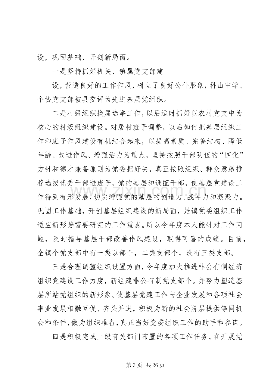 乡镇组织委员两年述职报告[驻村工作片副片长].docx_第3页