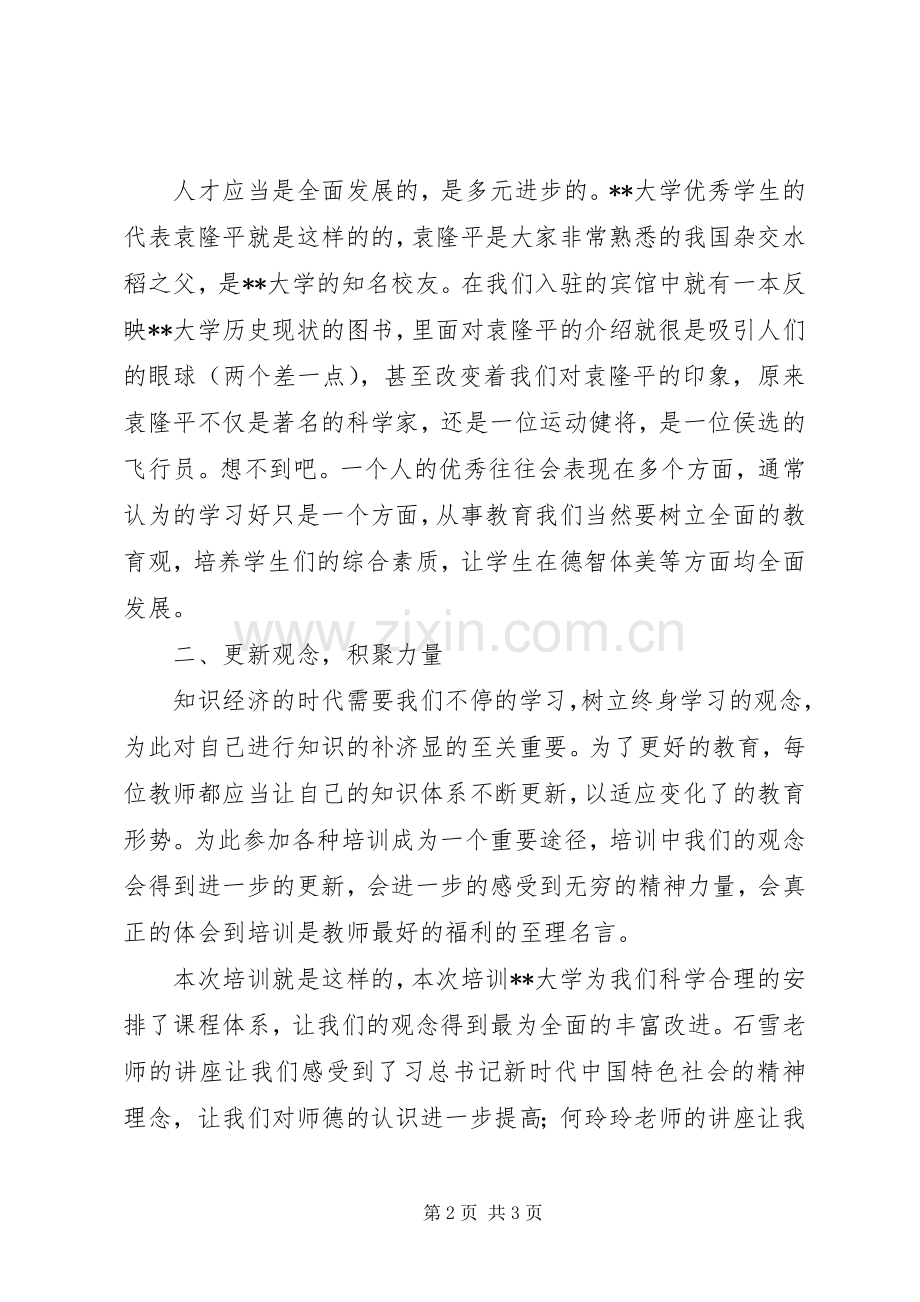 XX年省培学习心得体会.docx_第2页