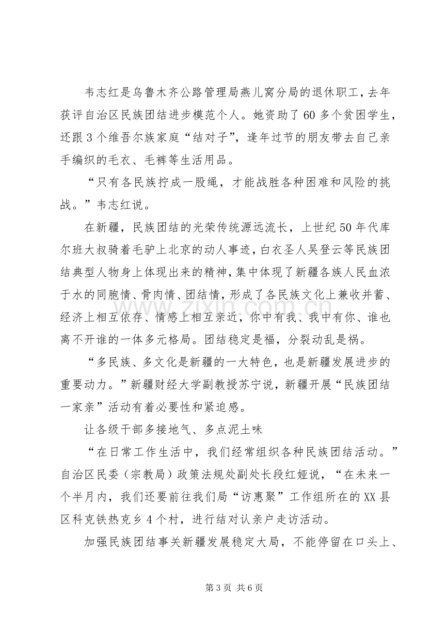 关于民族团结一家亲心得体会范文.docx_第3页