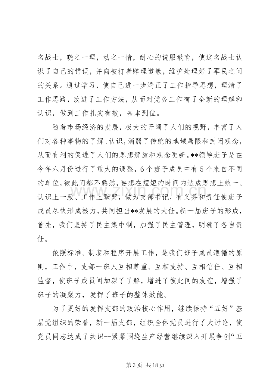 20XX年总支书记述职报告.docx_第3页