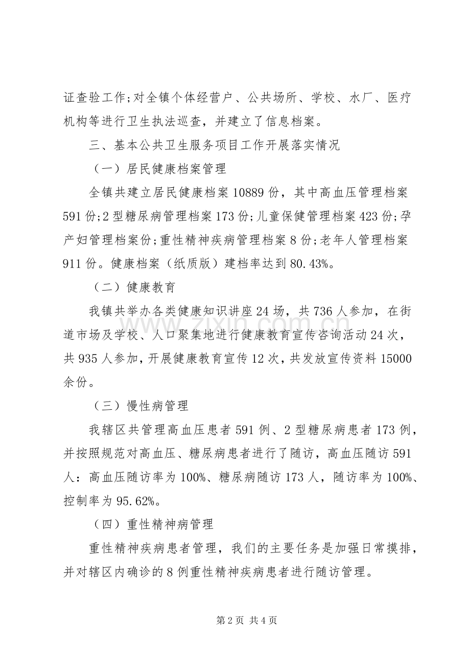 防疫医生述职报告范文.docx_第2页