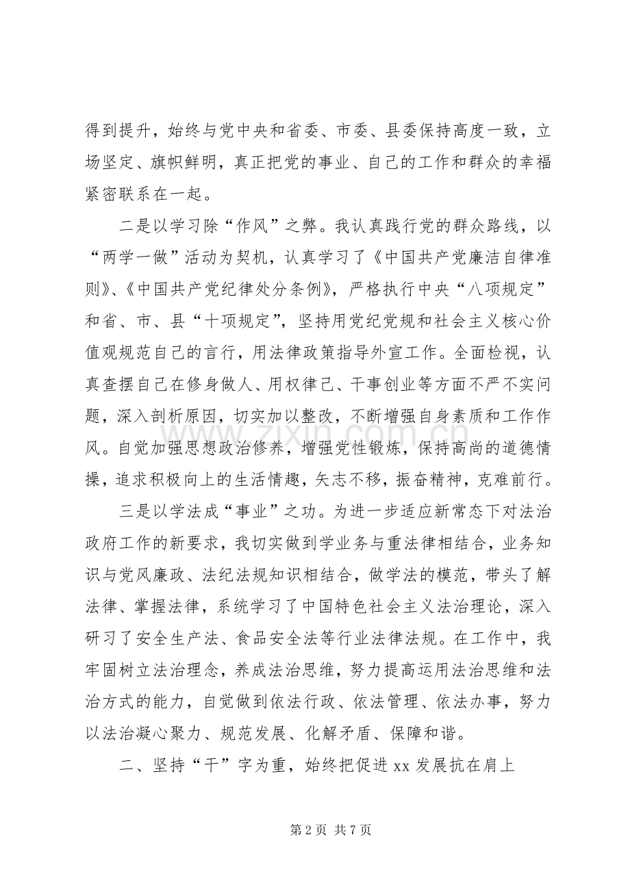 XX年度乡镇镇长述责述廉报告.docx_第2页