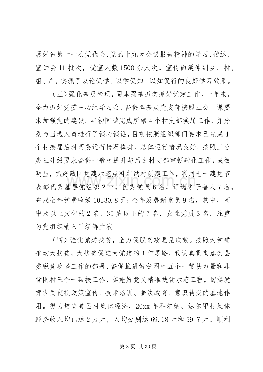 20XX年党委书记党建工作个人述职报告范文.docx_第3页