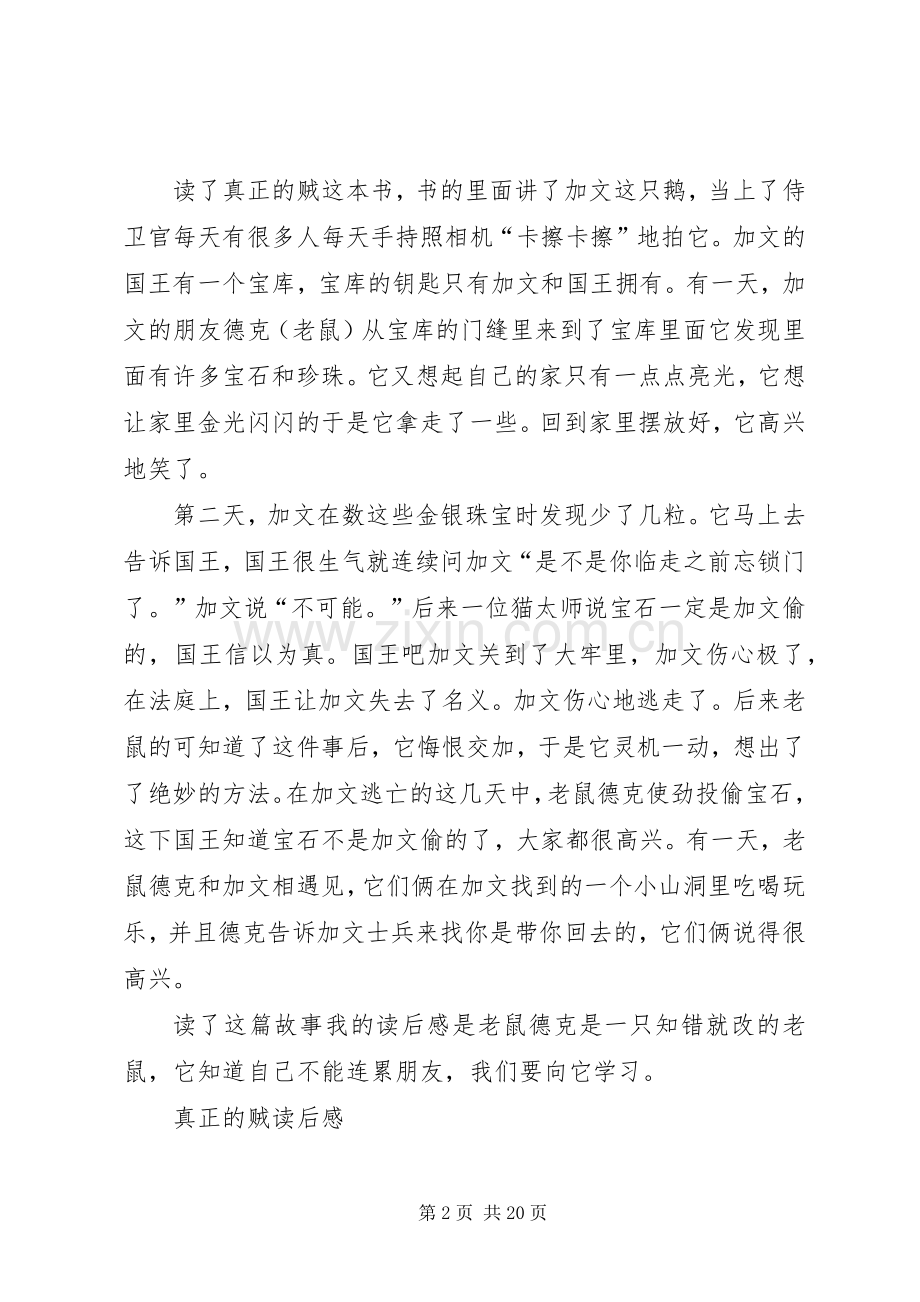 真正的贼读后感.docx_第2页