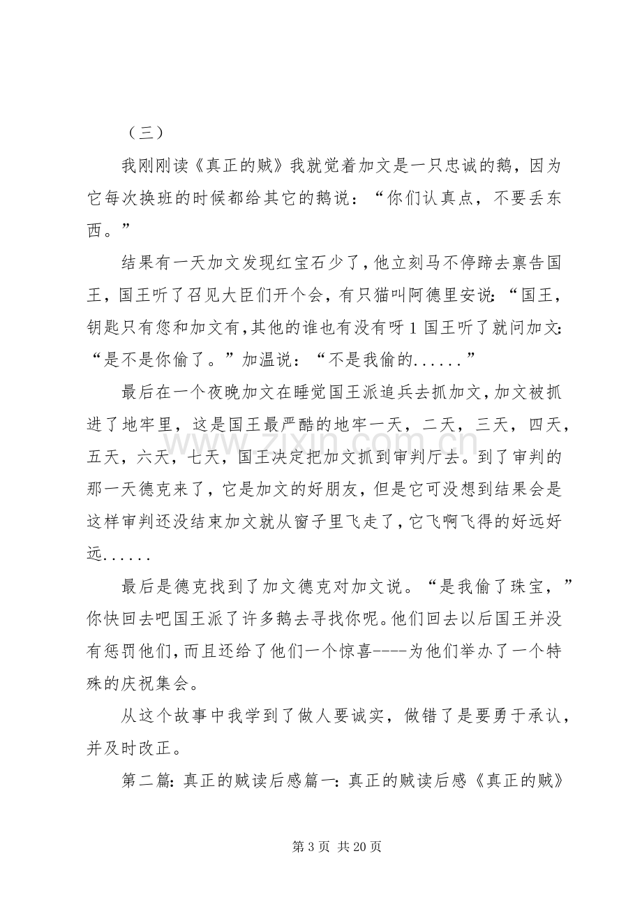 真正的贼读后感.docx_第3页