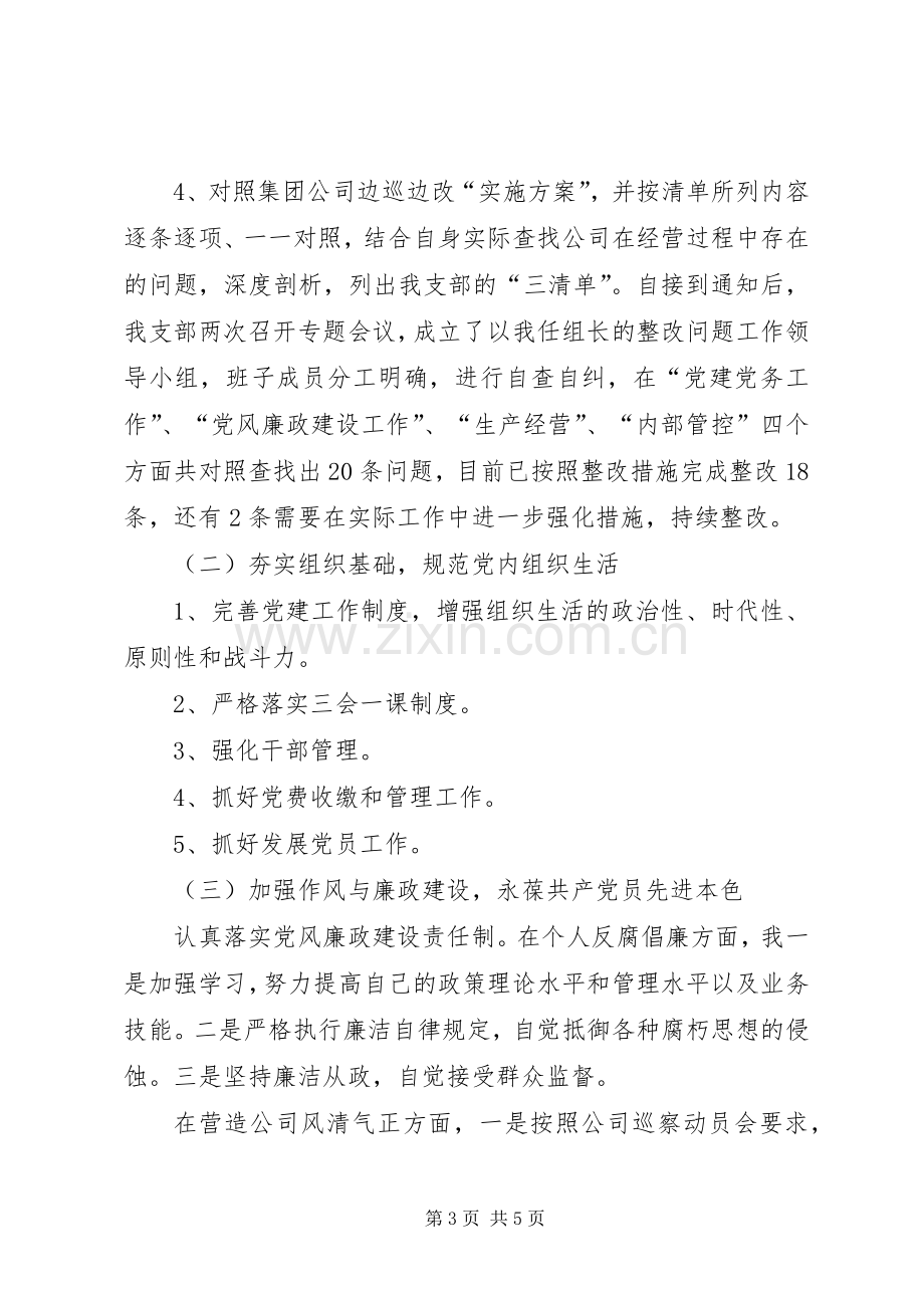 抓基层党建工作述职报告（履职情况、存在问题和下一步打算）.docx_第3页