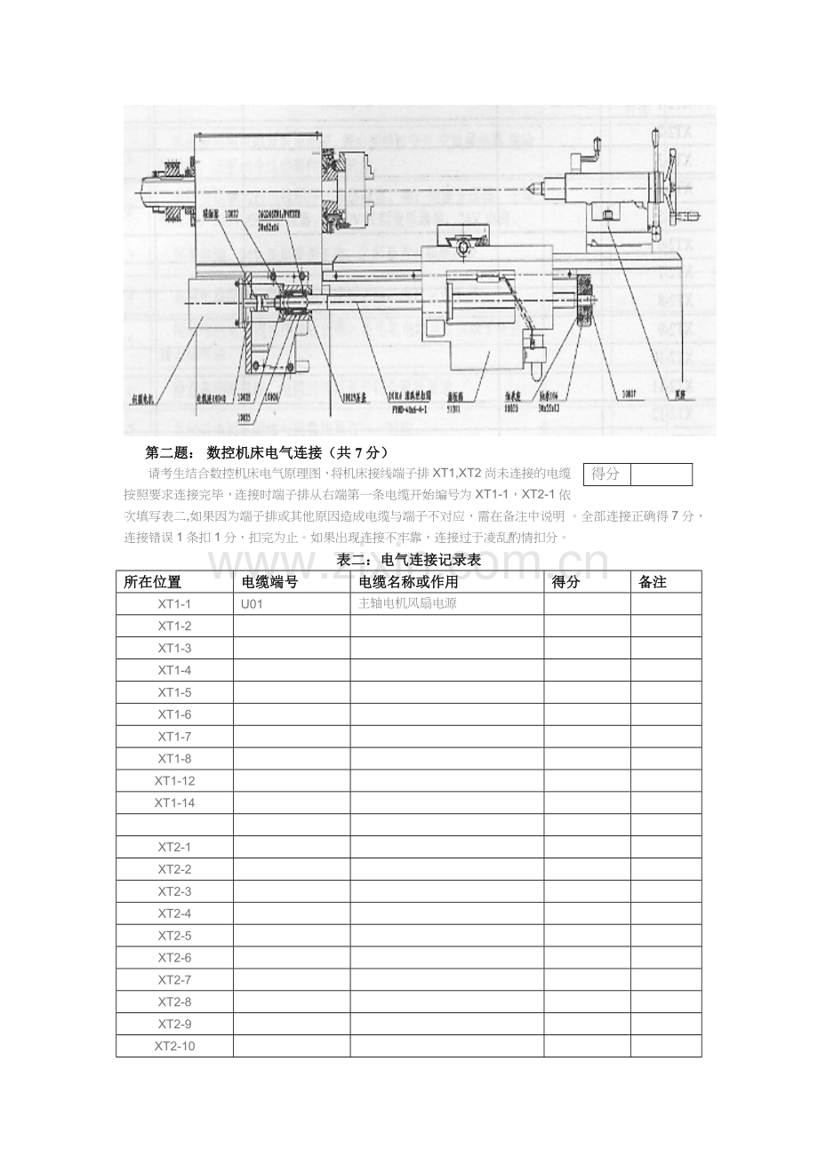 数控机床维修大赛试题.docx_第3页