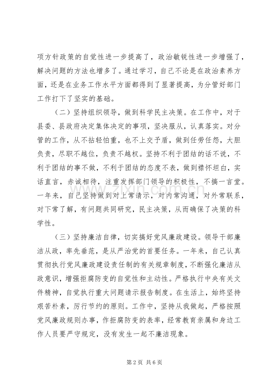 县政府副县长述职报告.docx_第2页