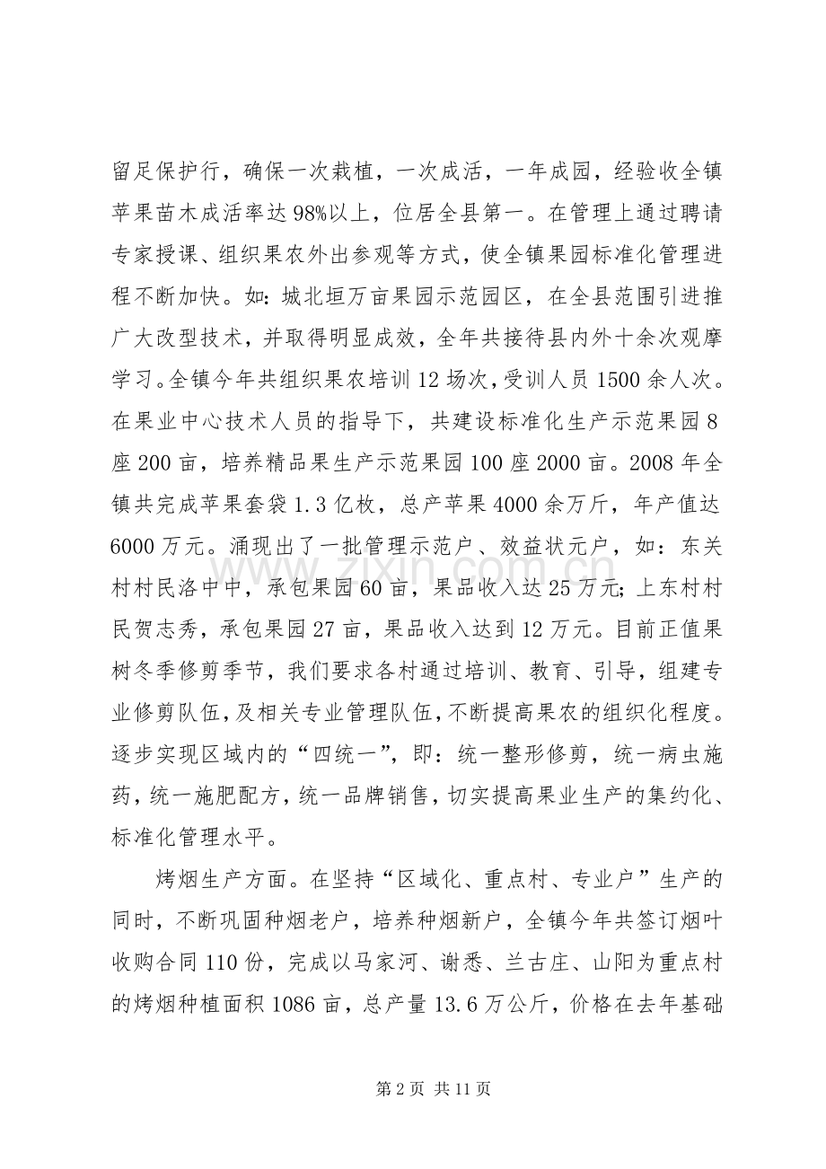 政府镇长述职述廉报告.docx_第2页