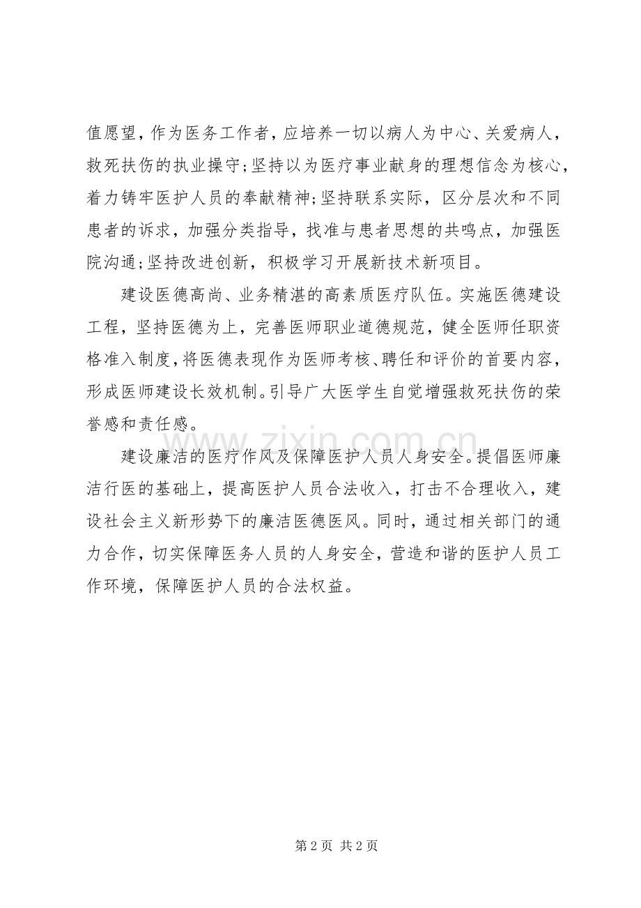 医院社会主义核心价值观心得体会.docx_第2页