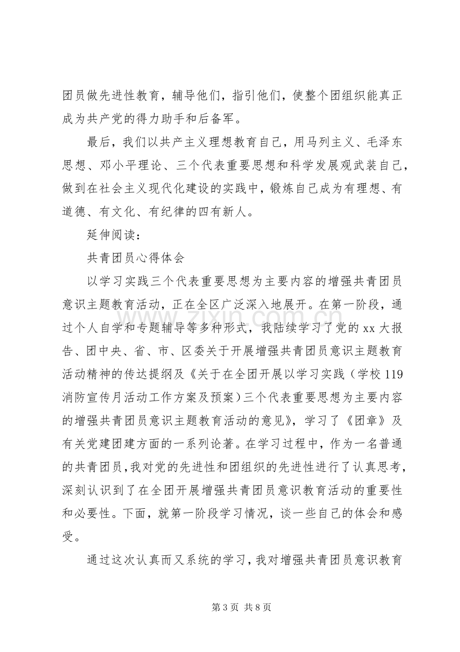 共青团员的心得体会及感受.docx_第3页