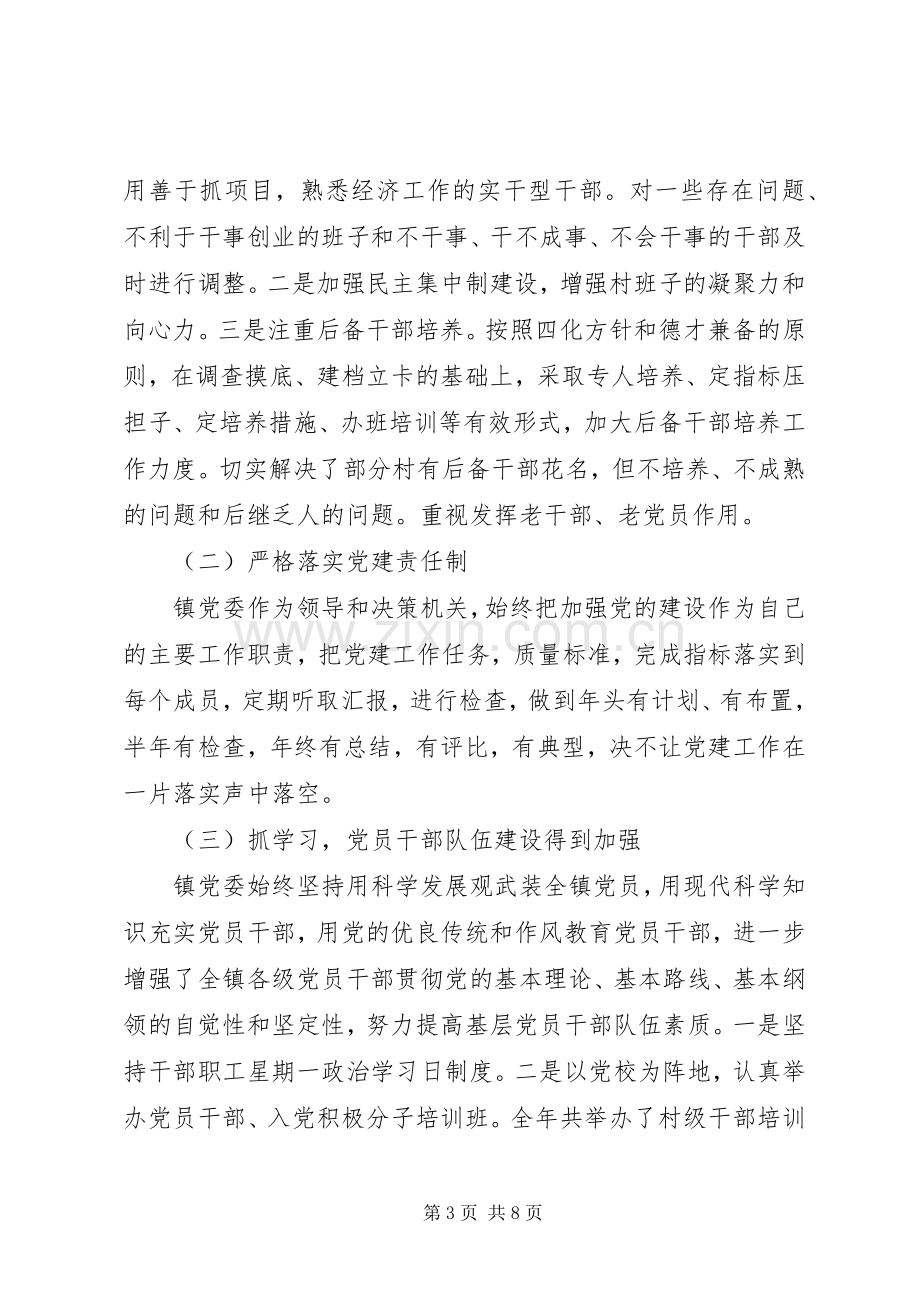 XX年党委书记党建工作述职报告.docx_第3页