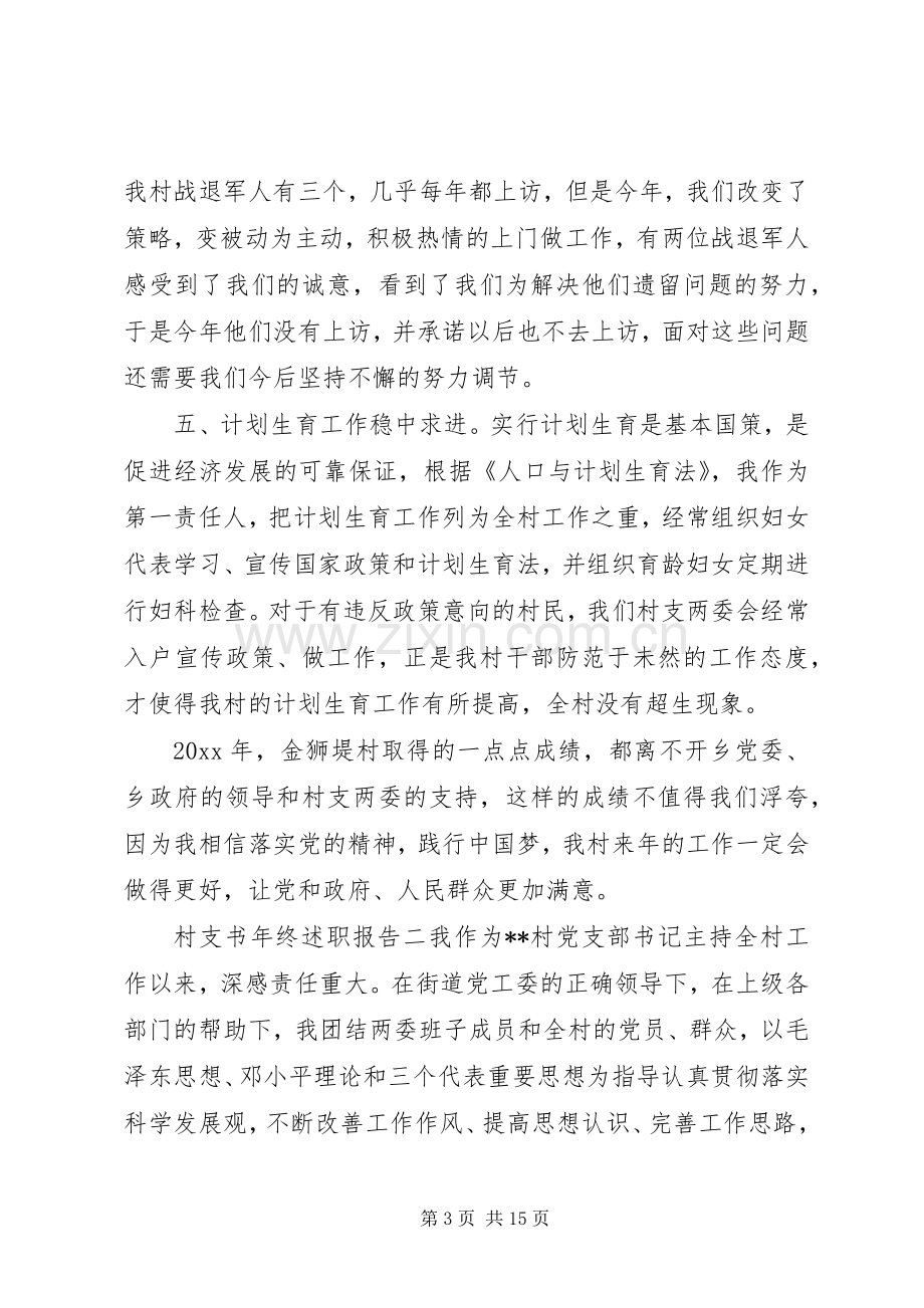 村支书年终述职报告.docx_第3页