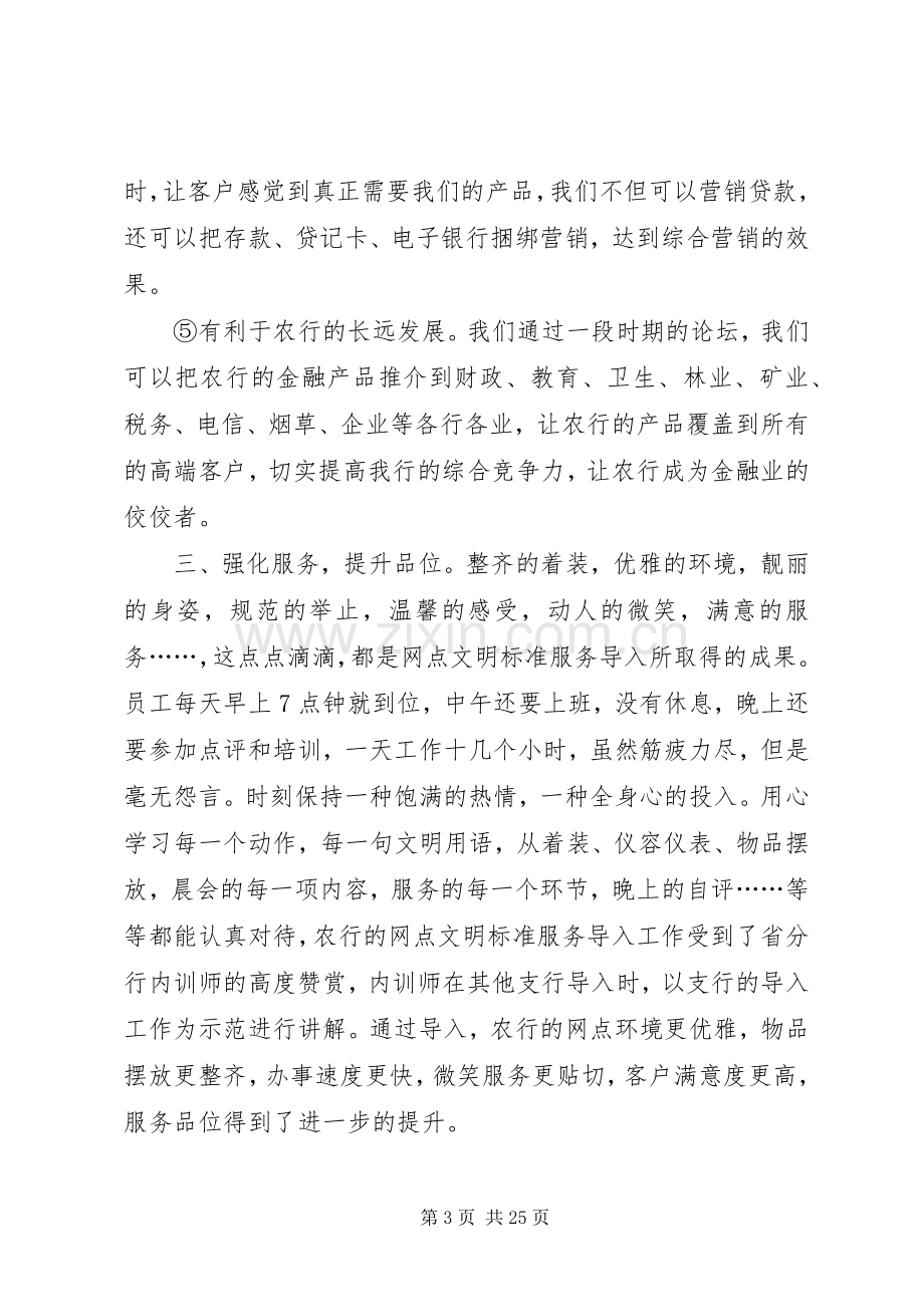 述职报告（农行支行副行长）.docx_第3页