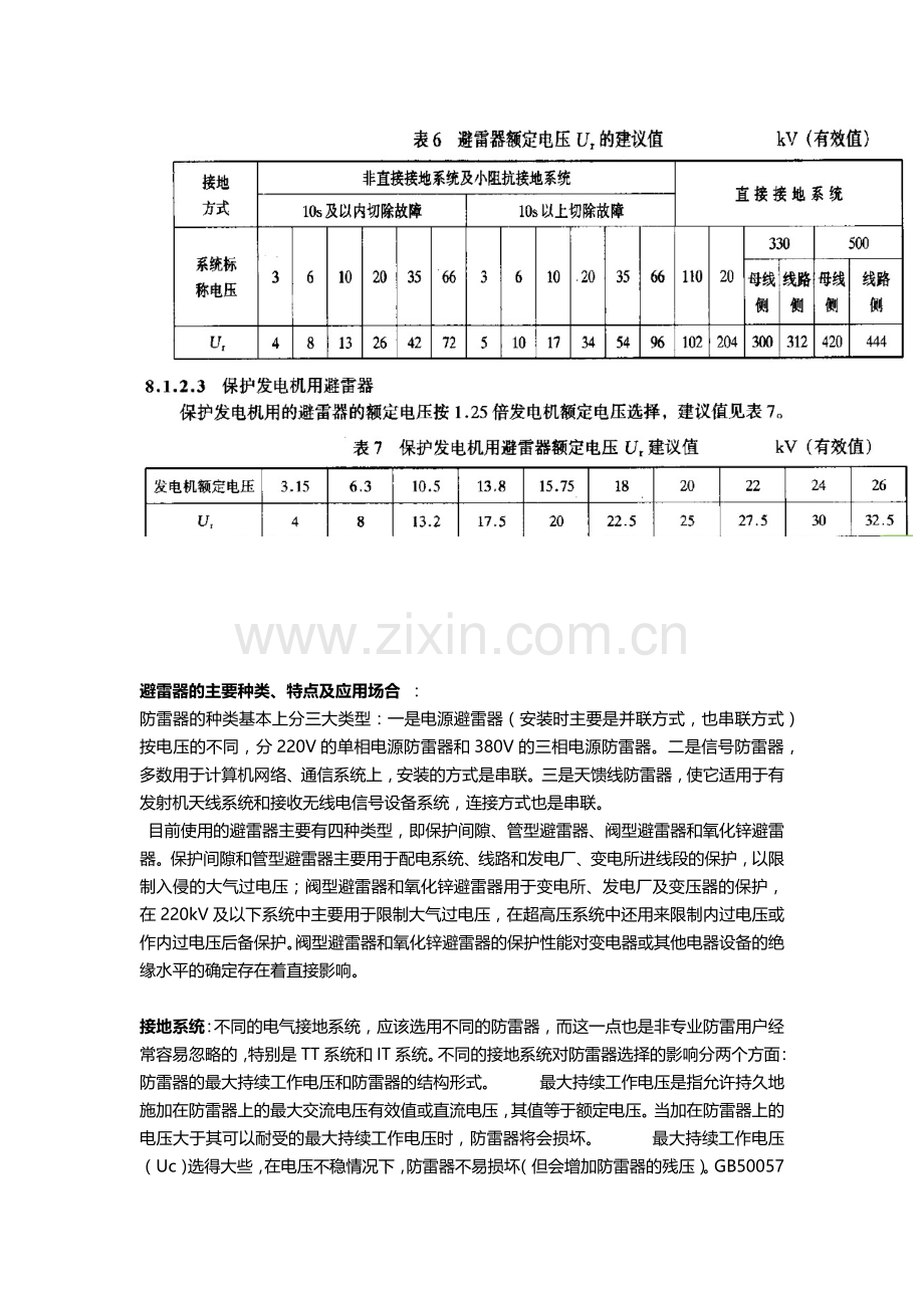 防雷器的电压等级及防护等级.docx_第2页