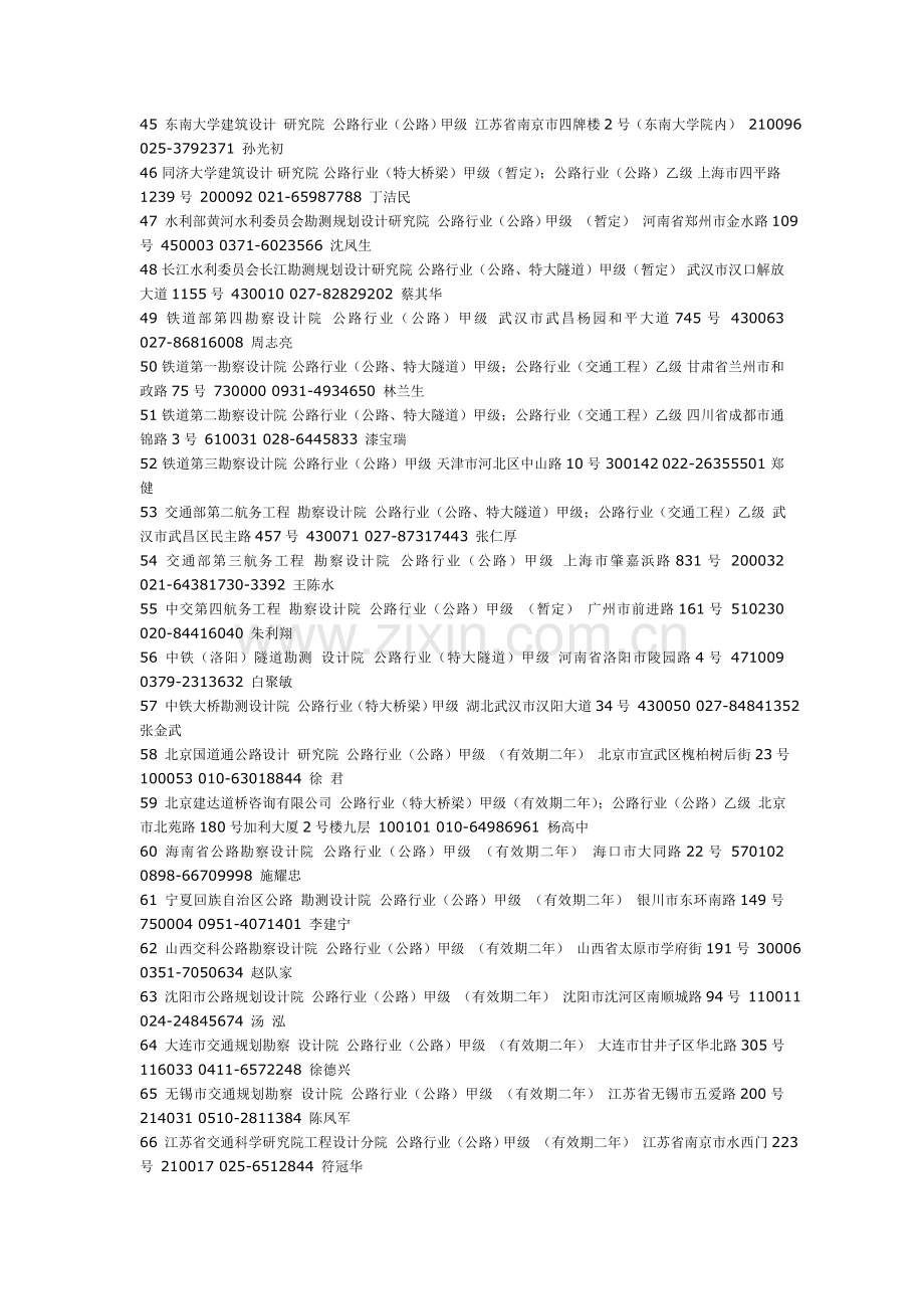 公路设计院汇总.doc_第3页