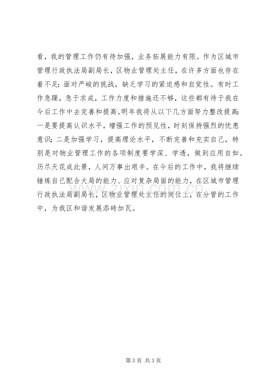 城管局副局长述职报告.docx_第3页