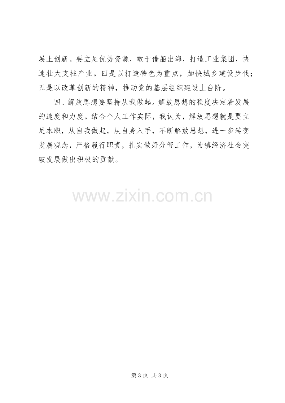 继续解放思想大讨论心得体会1.docx_第3页