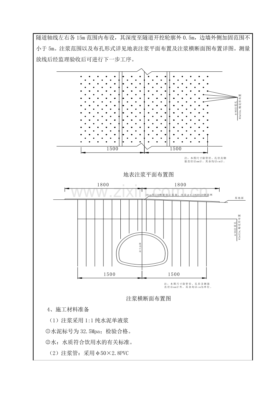 隧道地表预注浆技术交底.doc_第2页