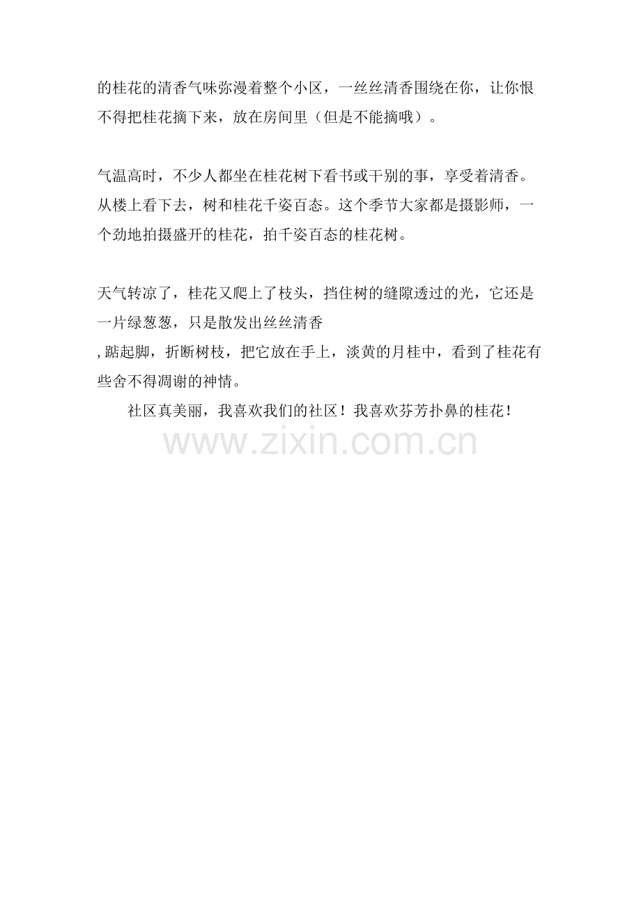 作文美丽的社区600字.doc_第2页